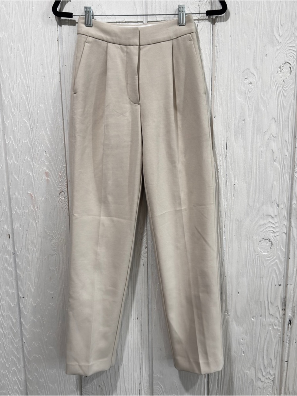 Aritzia Wilfred high waisted Neutral Beige-Taupe Dress Trousers